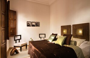 Double or Twin Room (Mint) | In-room safe, individually decorated, blackout drapes, free WiFi - Riad Chayma - Adults Only (Marrakech)