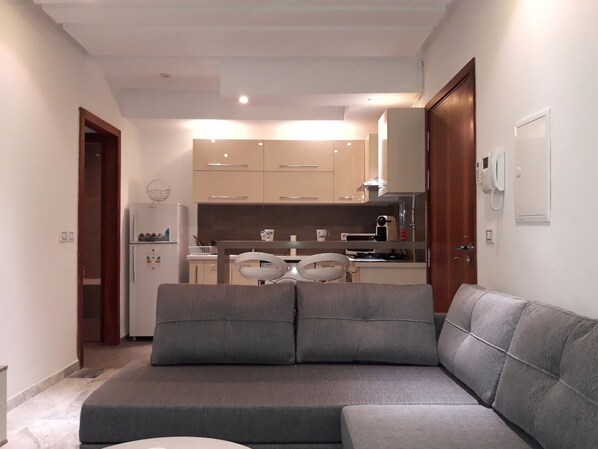 Studio Suite Comfort, 1 kamar tidur | Area keluarga | TV layar datar