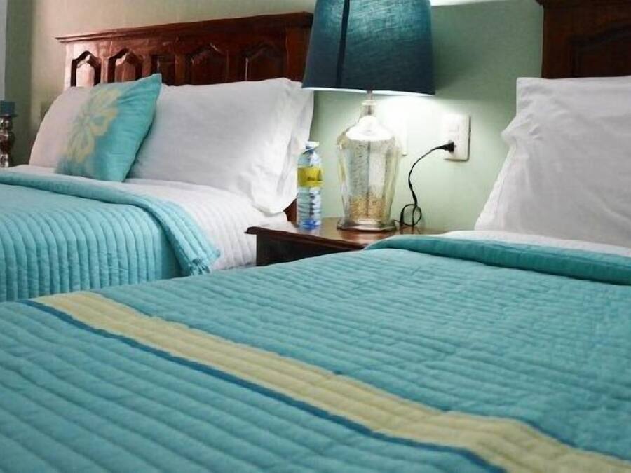 Individually decorated, individually furnished, laptop workspace