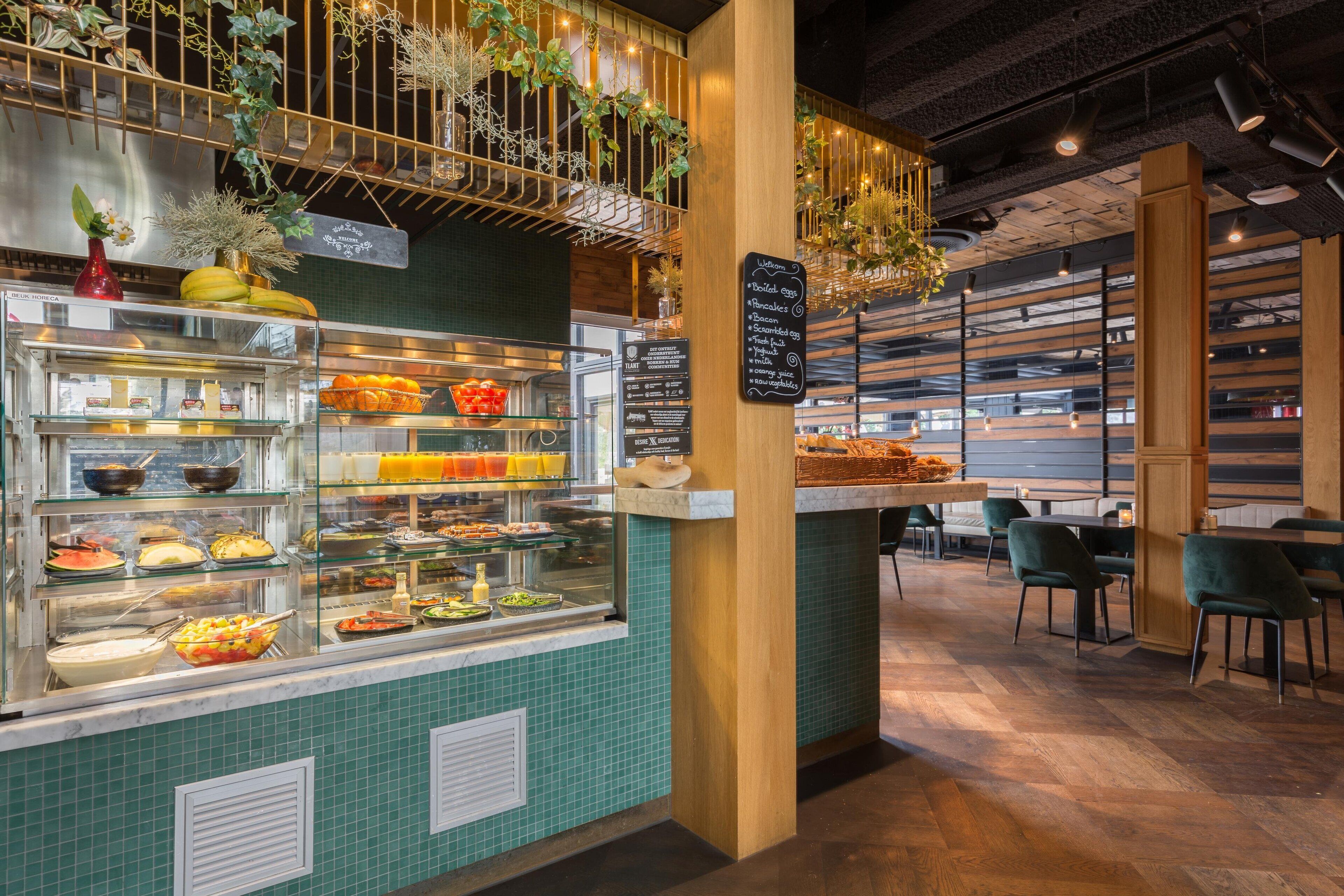 每日供應吃到飽早餐 (每人 EUR21.50)