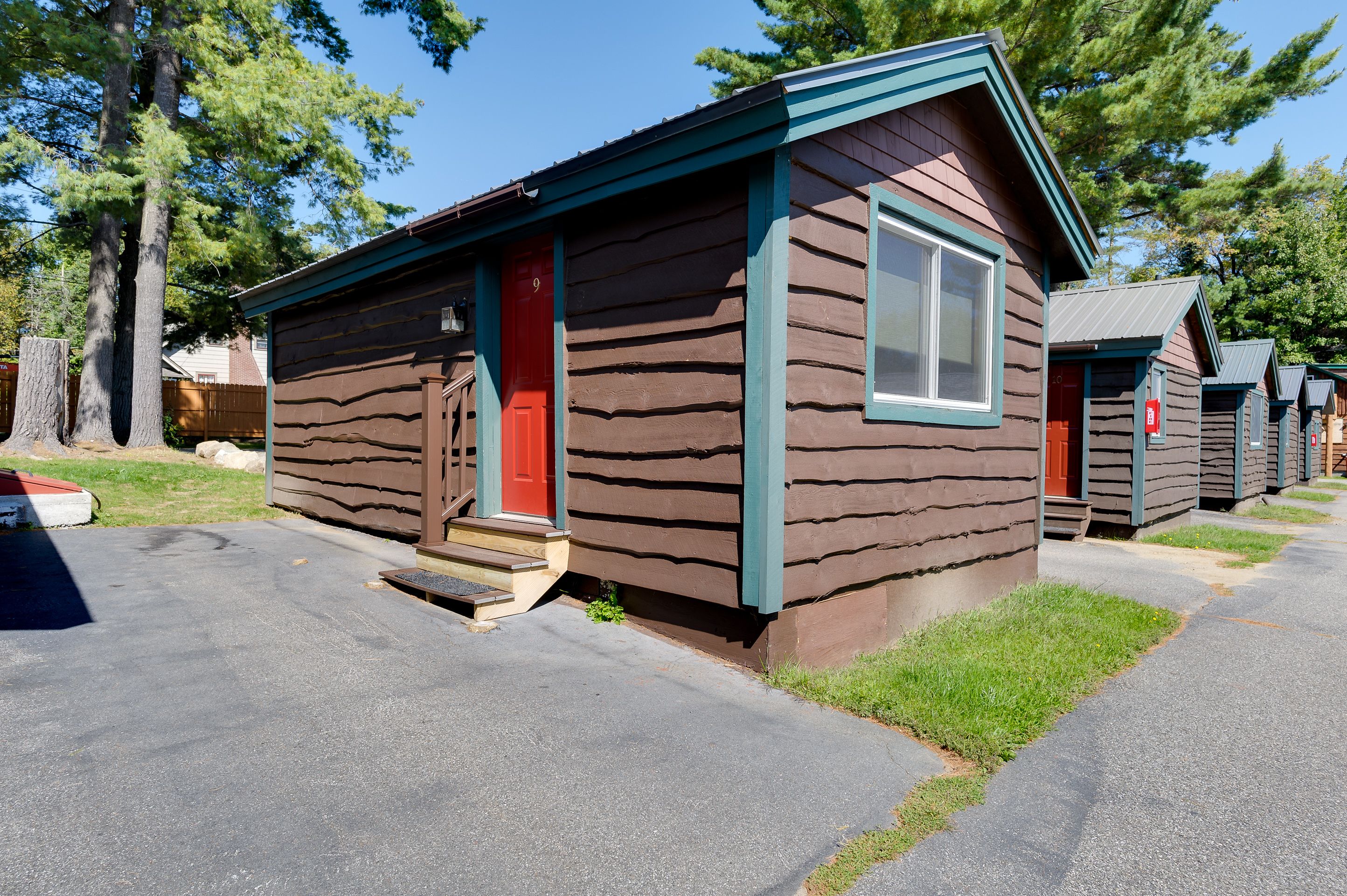 Fa çade de l’hébergement