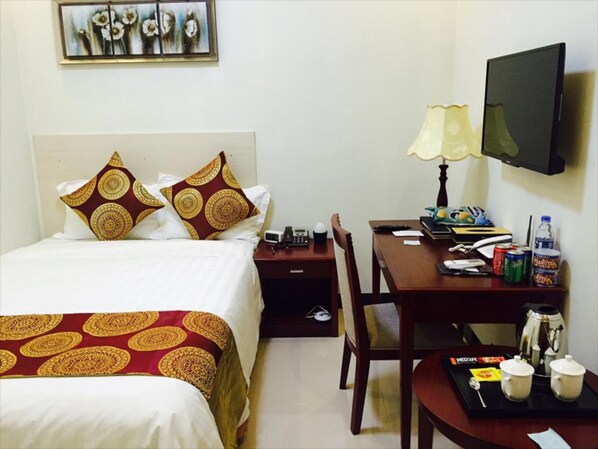 싱글룸 | 고급 침구, 미니바, 객실 내 금고, 책상