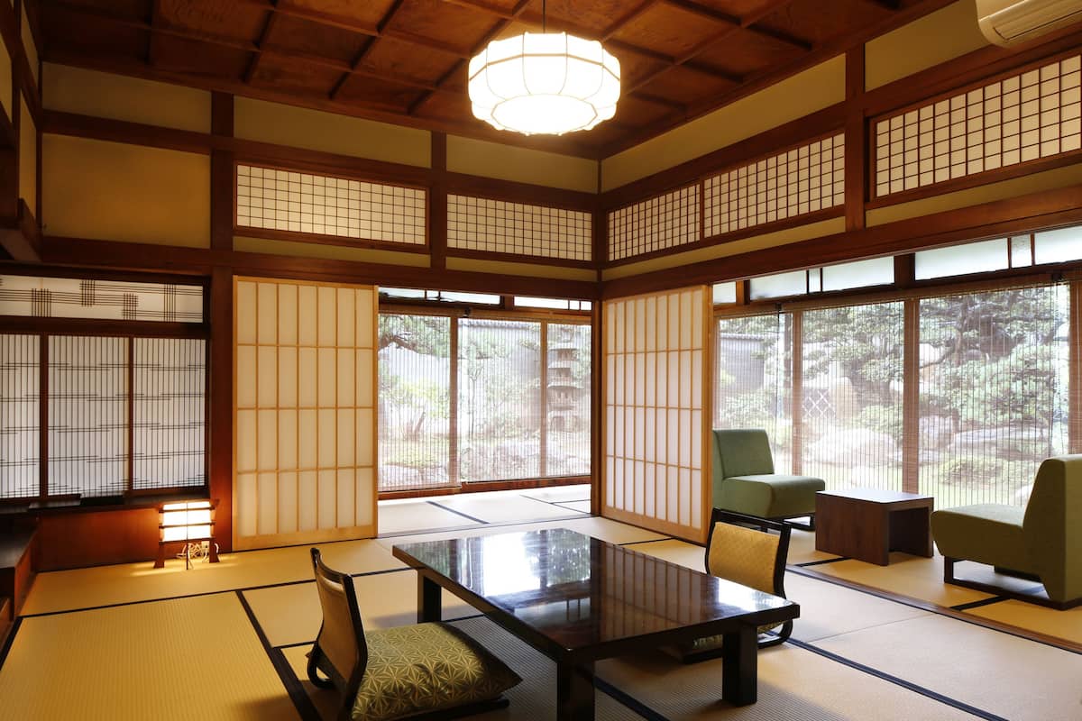 Japanese Style Deluxe Room with Garden, Non Smoking | In-room safe, WiFi (free)