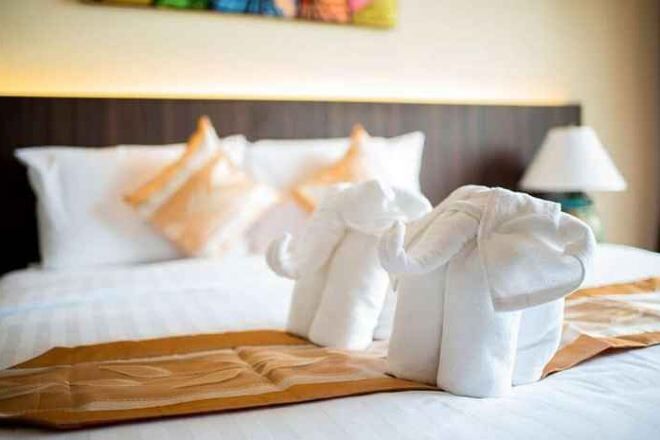 객실 내 금고, 책상, 암막 커튼, 무료 WiFi