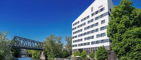 Fachada del alojamiento