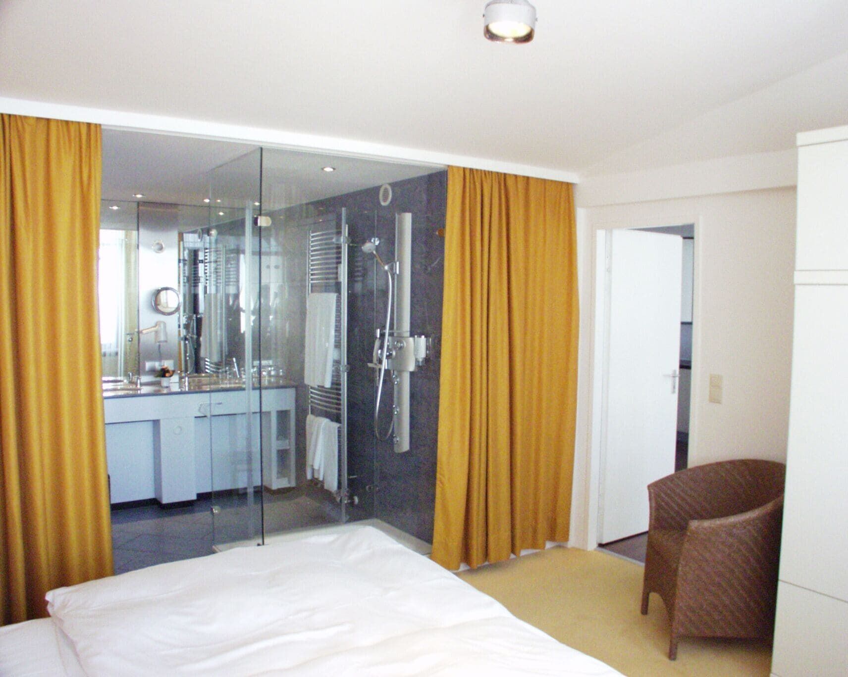 Hypo-allergenic bedding, in-room safe, individually decorated