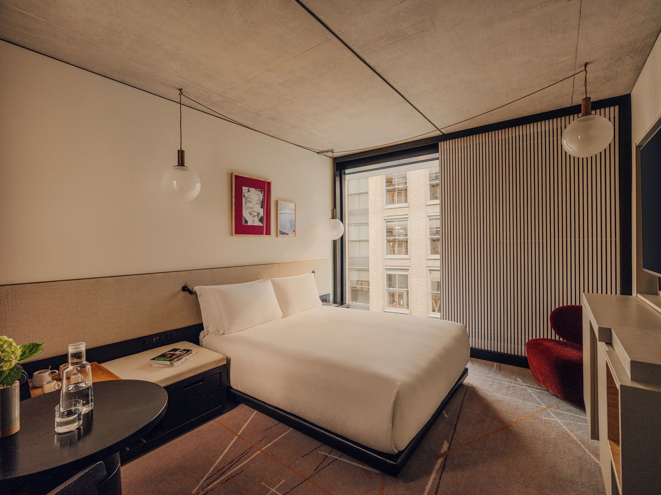 Habitación ejecutiva | Sábanas de algodón egipcio, ropa de cama de alta calidad, minibar