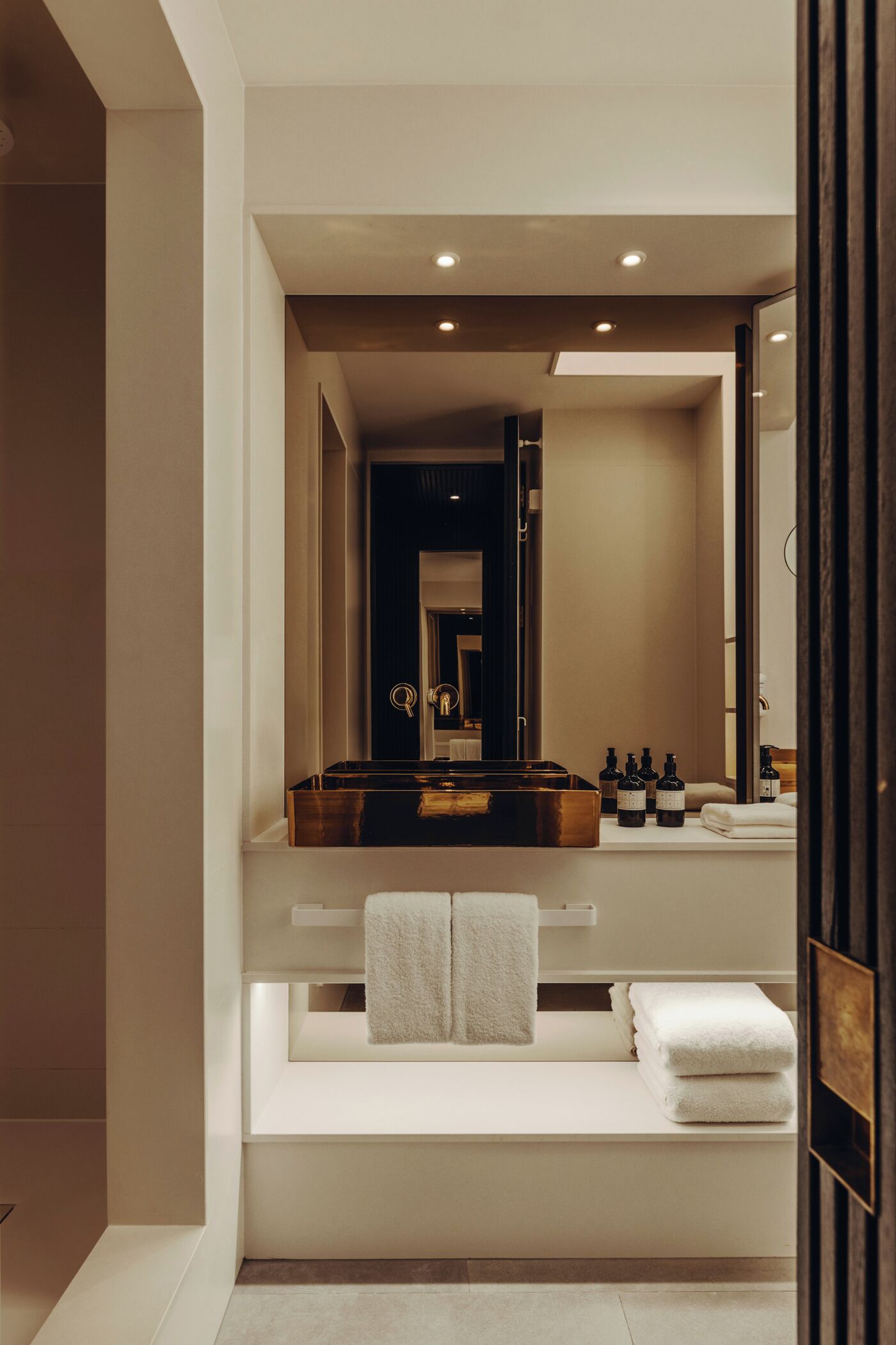 free toiletries, hair dryer, bathrobes, slippers