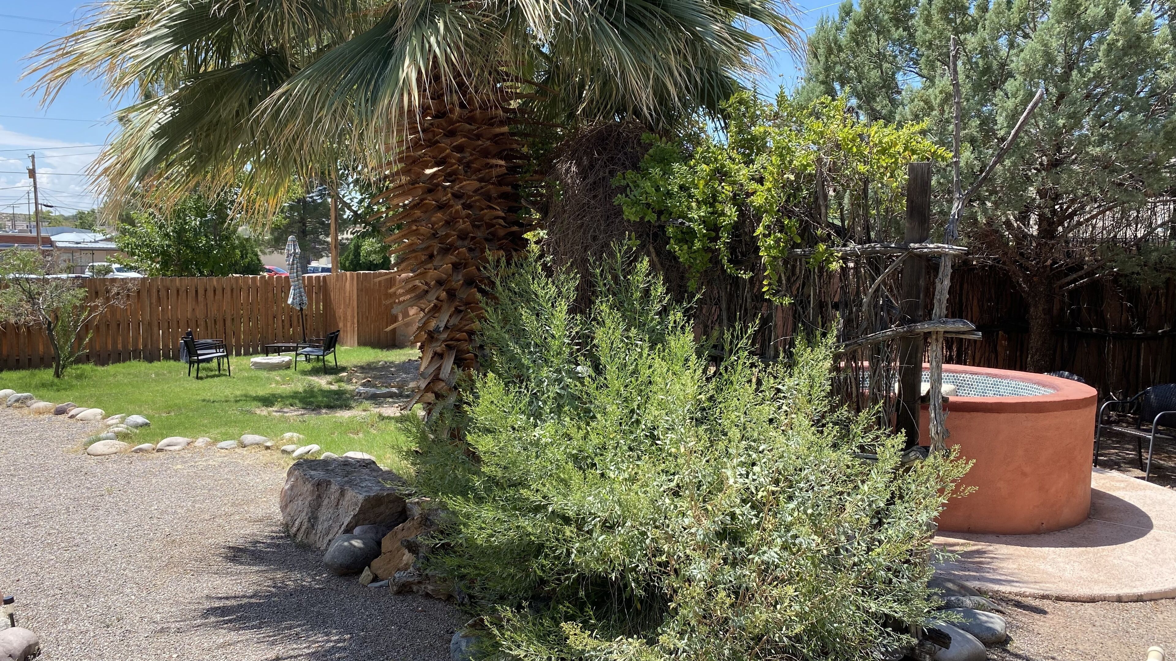 deluxe bungalow, 2 bedrooms, fireplace | view from room