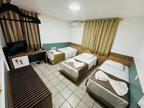 Quarto triplo | Ar-condicionado