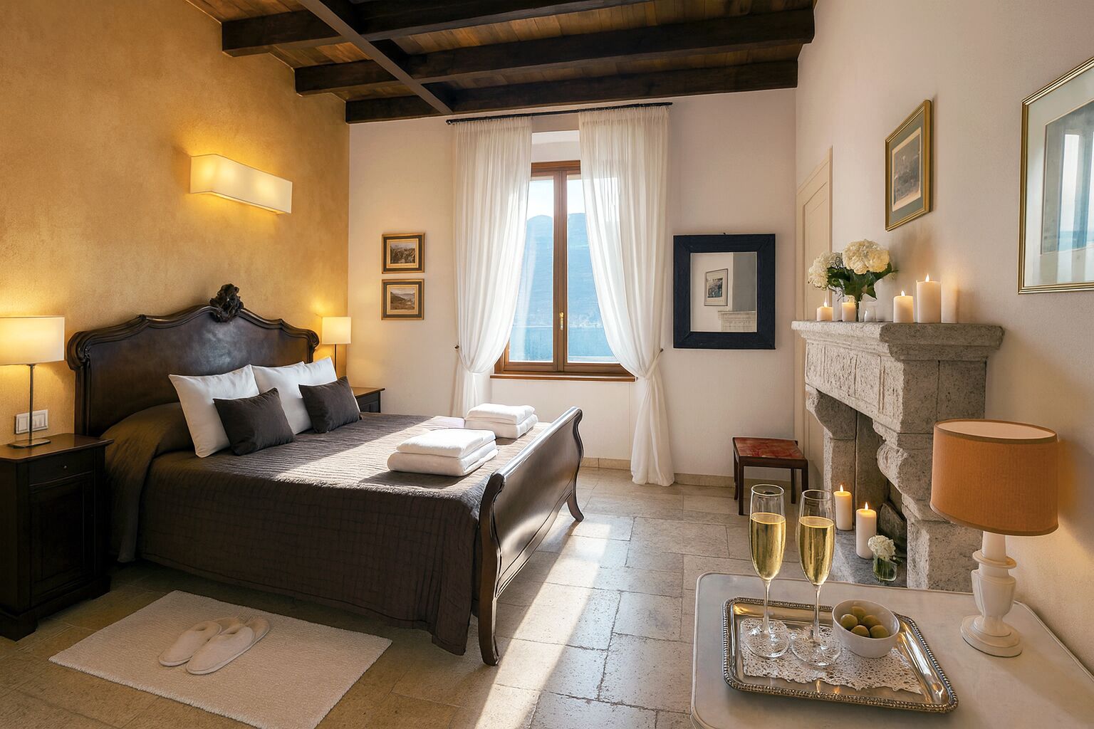 Superior-Doppelzimmer, Seeblick (Bellagio )