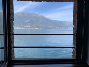 Habitación doble superior, vista al lago (Dervio) | Vista desde la habitación