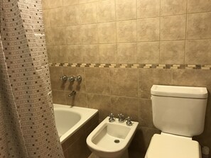 Hair dryer, towels