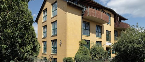 Voorkant van accommodatie