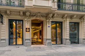 Entrada de la propiedad