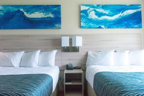 Double Room, 2 Queen Beds | Desk, soundproofing, iron/ironing board, free WiFi - Punta Borinquen Resort (Aguadilla)