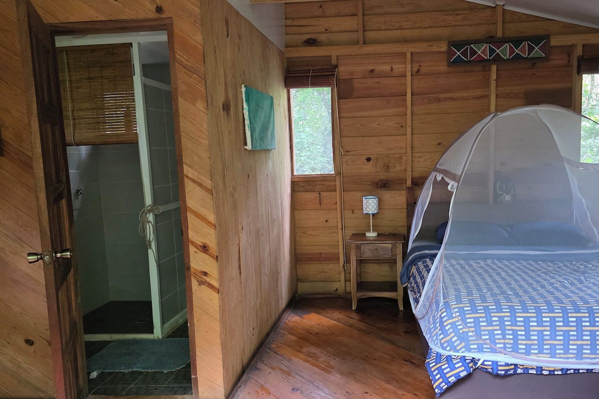 Basic Cabin, 1 Bedroom, Mountainside | Select Comfort beds, bed sheets