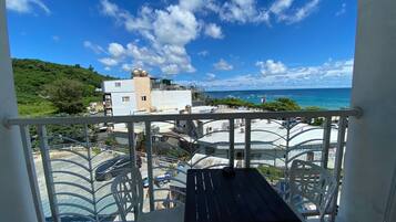 Quadruple Room, Sea View | Terrace/patio