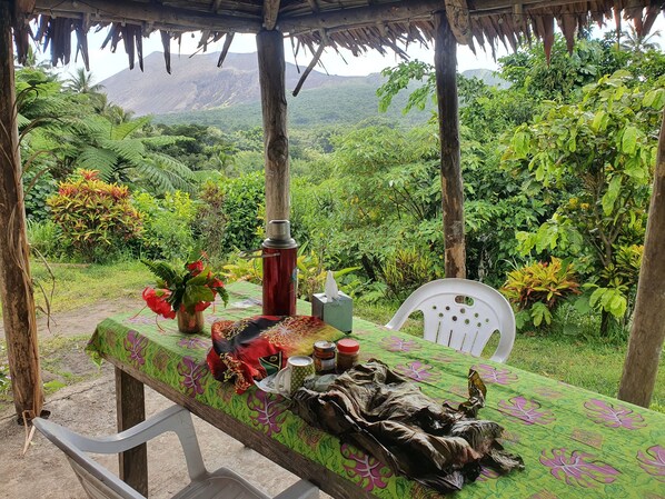 Déjeuner et dîner servis sur place