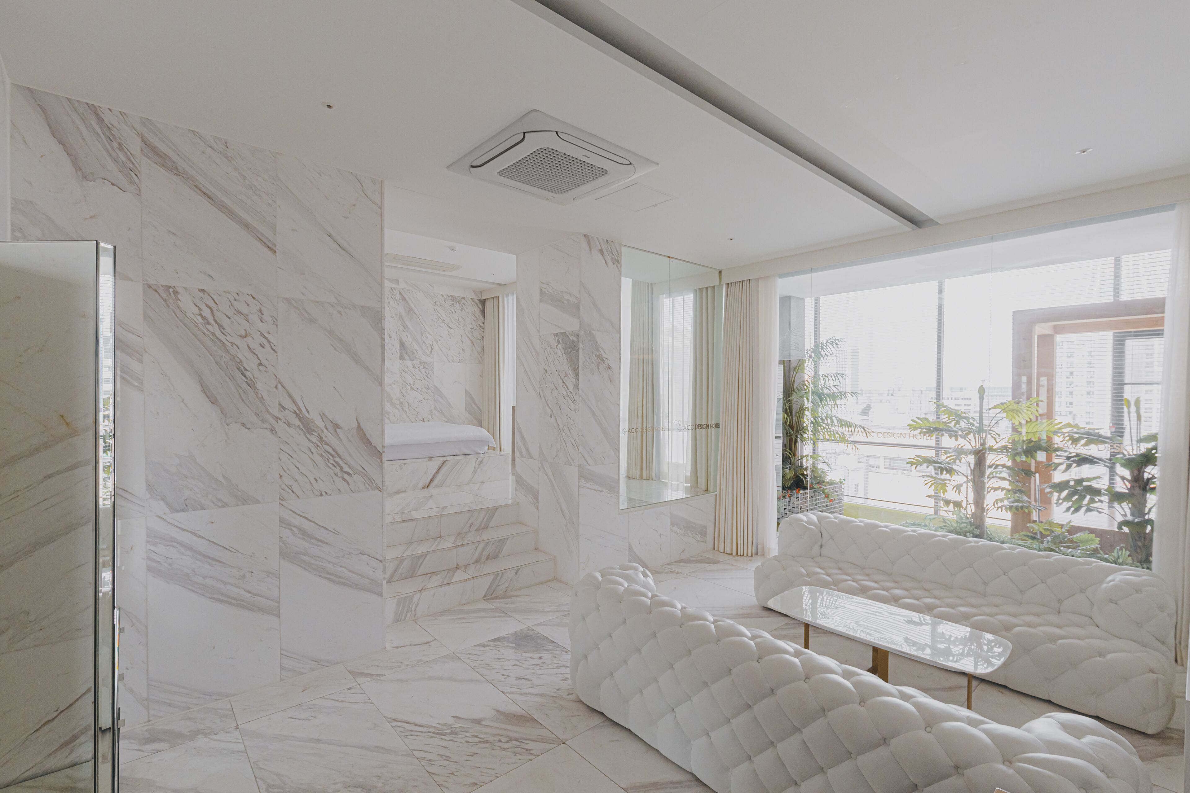 ACC Double Suite (Styler) | In-room safe, desk, blackout curtains, soundproofing