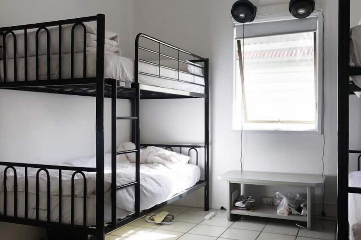 Dormitorio condiviso, dormitorio misto (4 Bed) | Una cassaforte in camera, Wi-Fi gratuito, lenzuola