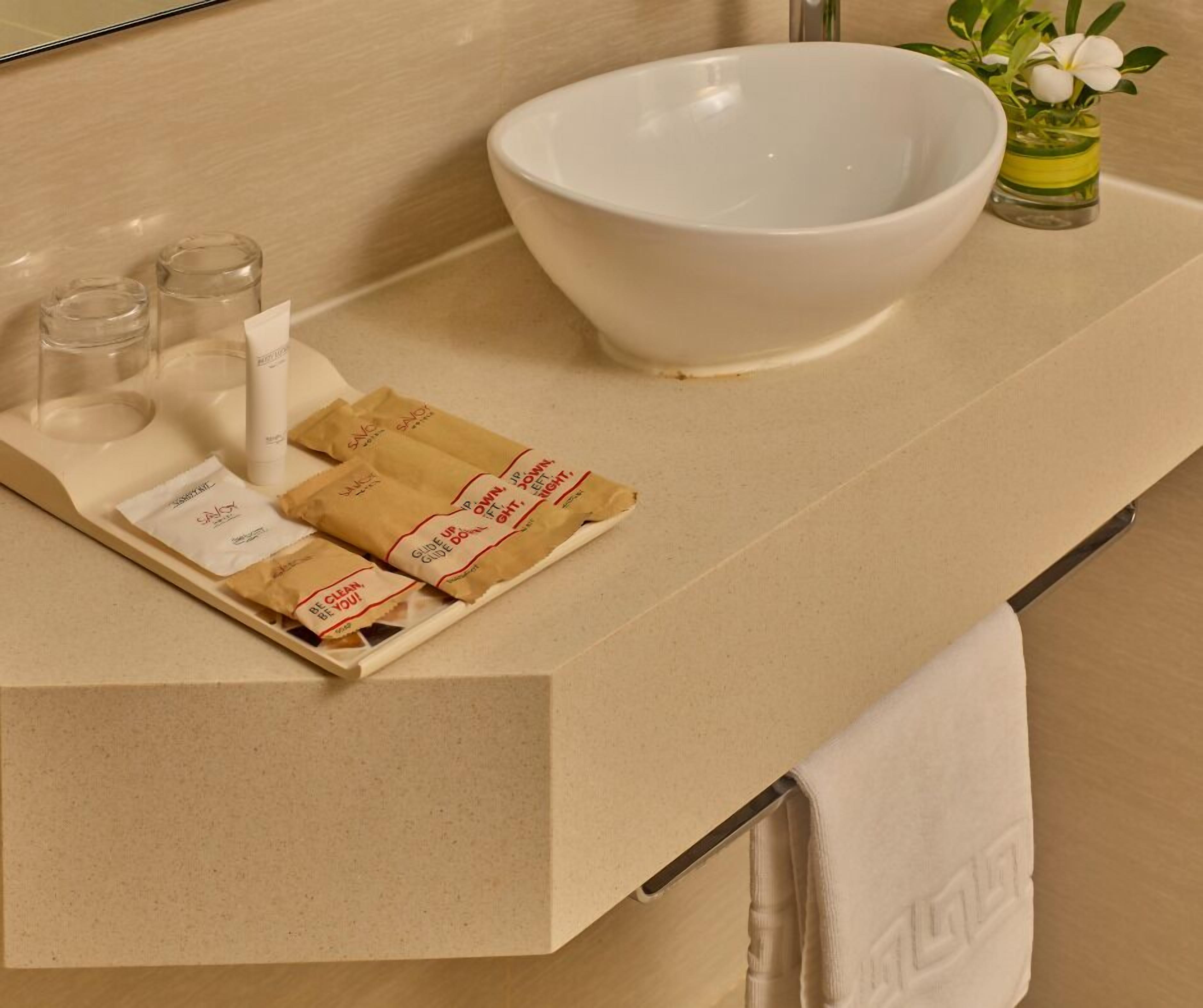 shower, free toiletries, hair dryer, bathrobes