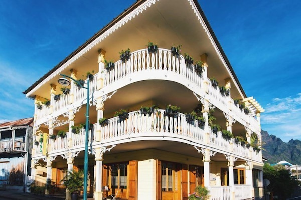 Façade de l’hébergement