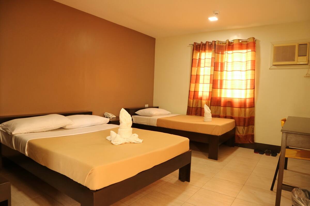 Matrimonial Room (1 Double and 1 Single) | Desk, rollaway beds, free WiFi