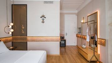 Comfort tweepersoonskamer | Lakens van Egyptisch katoen, luxe beddengoed, donsdekens