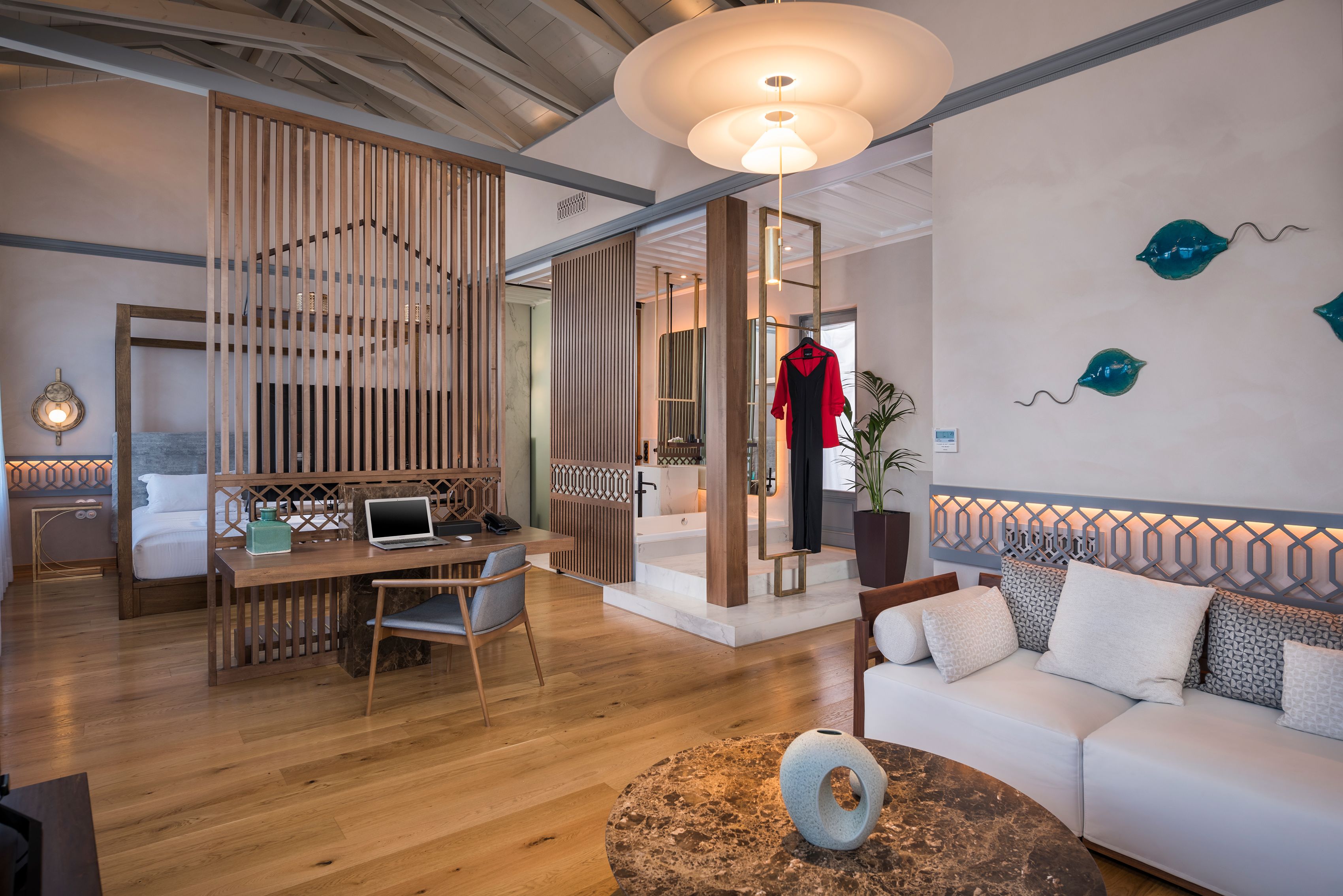 presidential suite, terrace, sea view | 1 bedroom, egyptian cotton sheets, premium bedding, down duvets