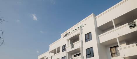 Fassade der Unterkunft