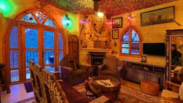 Sala de estar en el lobby