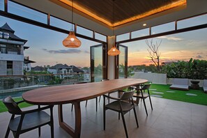 Balinese Modern Two Bedrooms Villa - Upper Floor | 1 bedroom, individually decorated, desk, laptop workspace