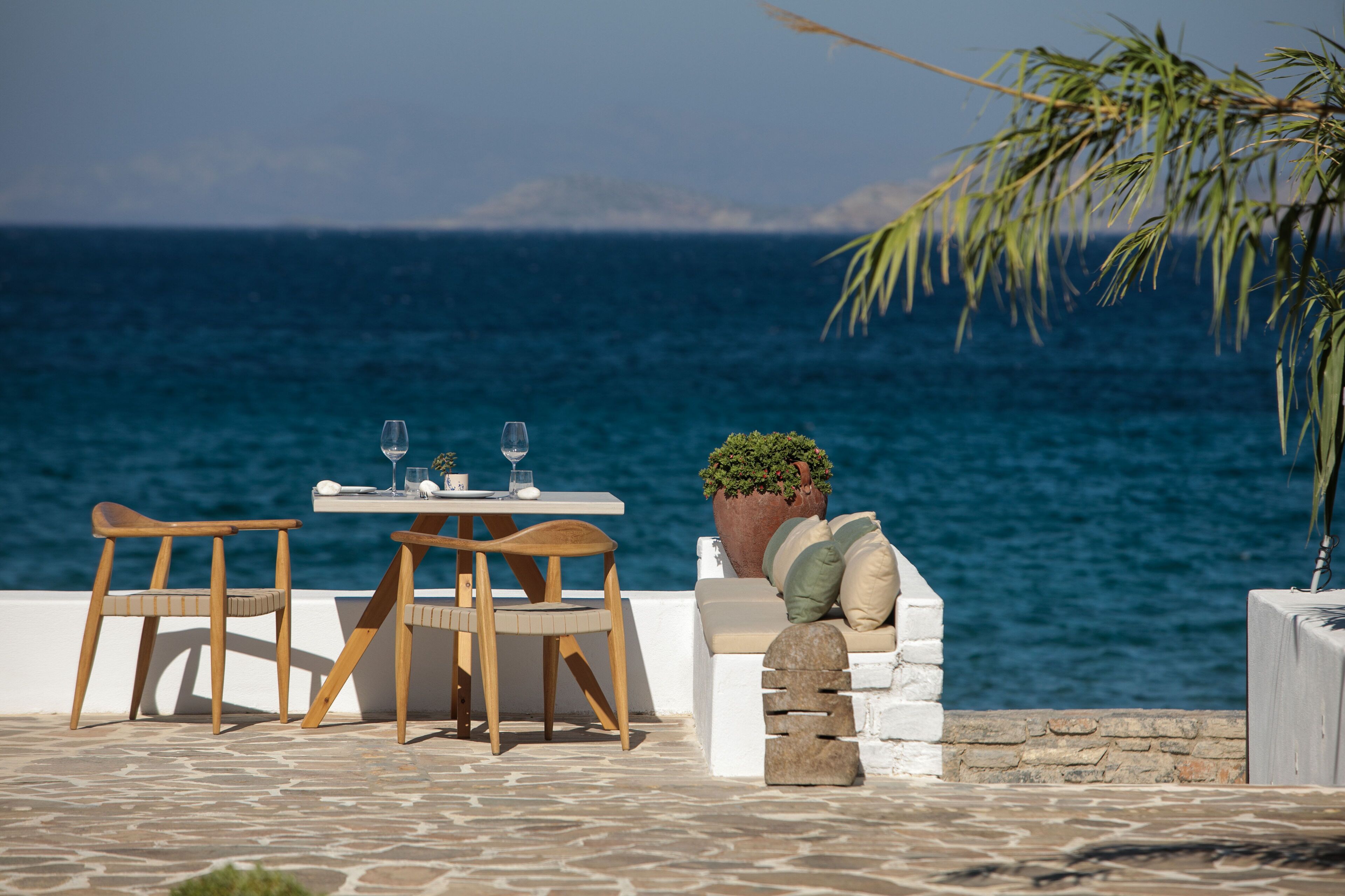 breakfast, lunch, dinner served; mediterranean cuisine, beach views