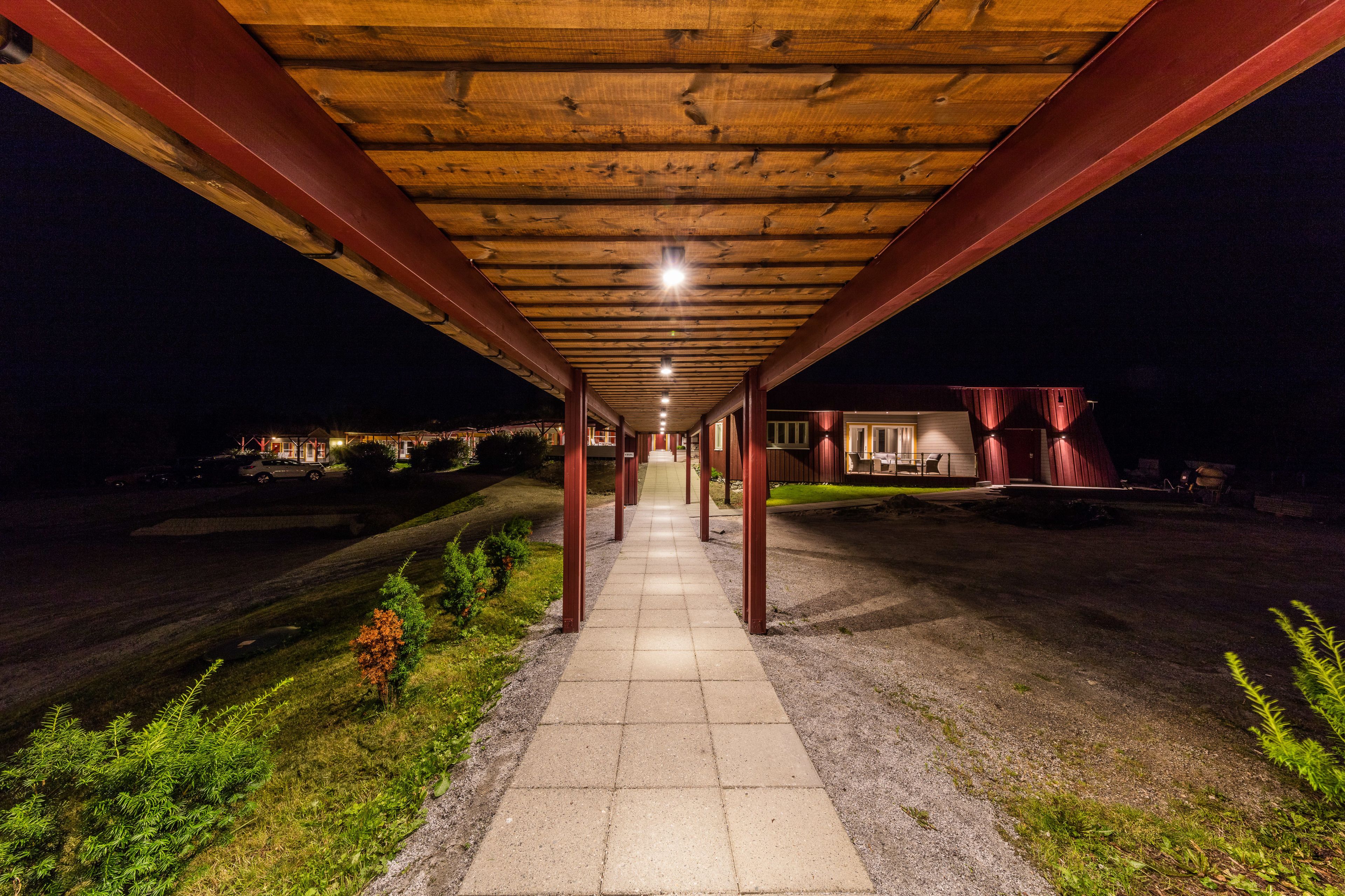 Overnatningsstedets område