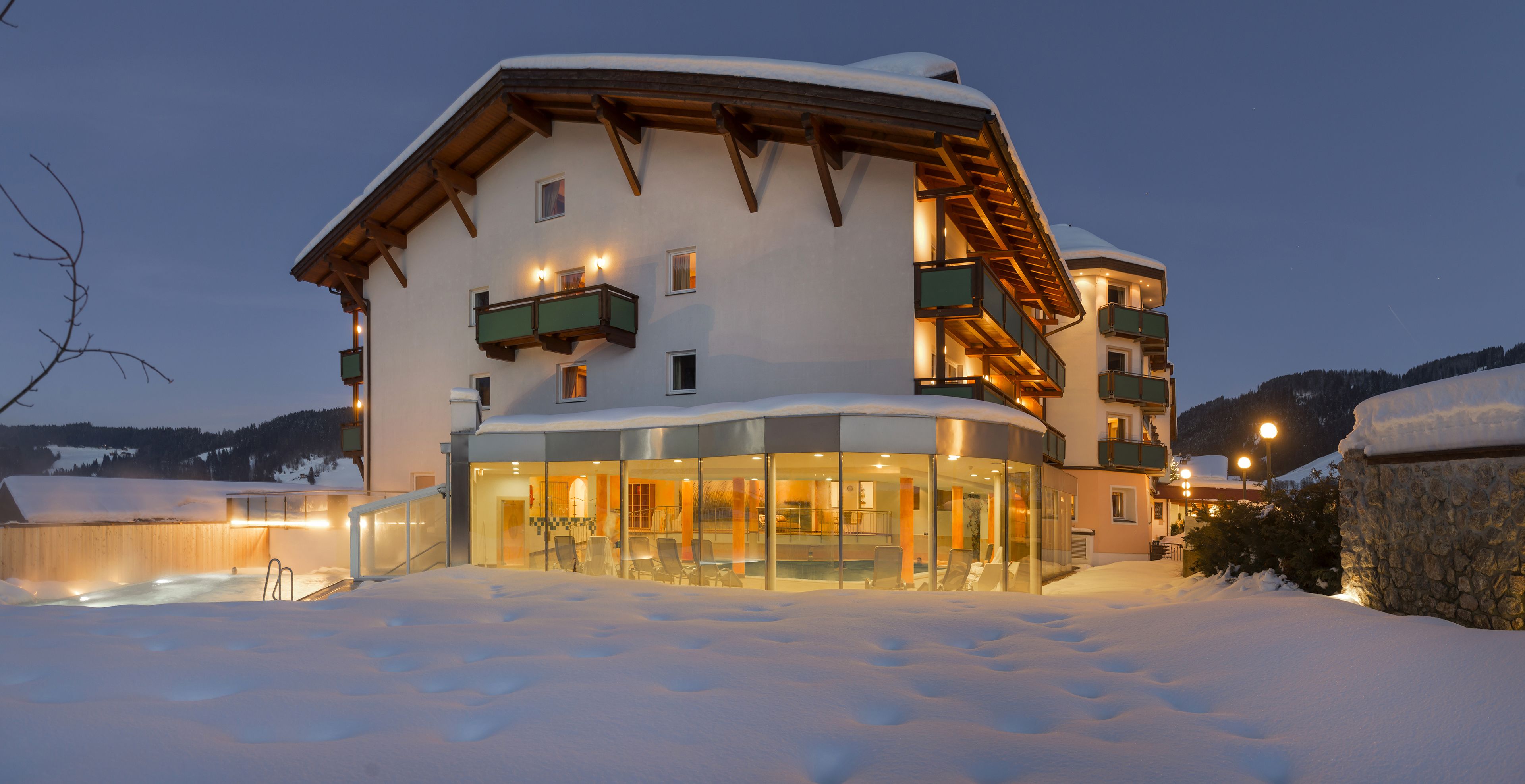 Fassade der Unterkunft