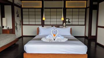 Habitación ejecutiva con 1 cama matrimonial o 2 individuales (Suite, Rice Terraces View) | 1 habitación, minibar, caja de seguridad en la habitación y escritorio