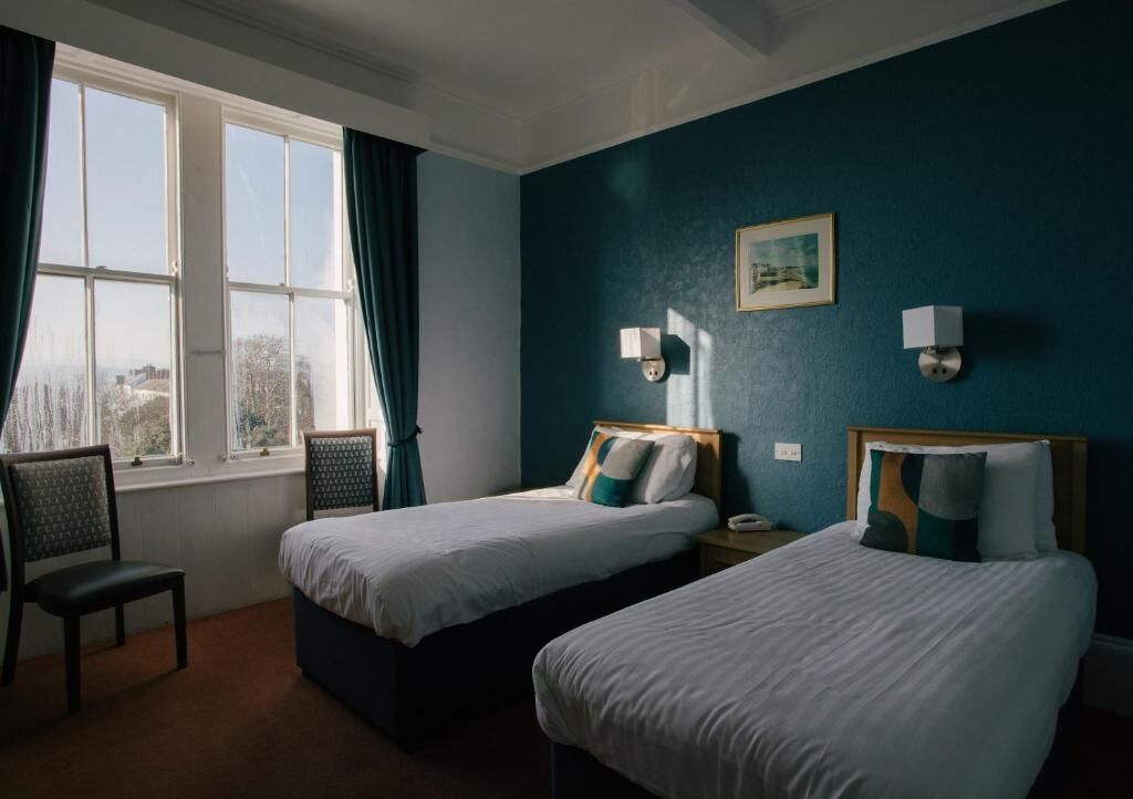Standard-Zweibettzimmer, 2 Einzelbetten, Meerblick