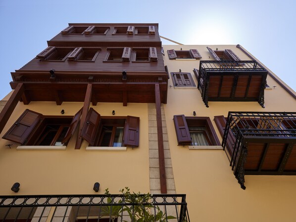 Façade de l’hébergement