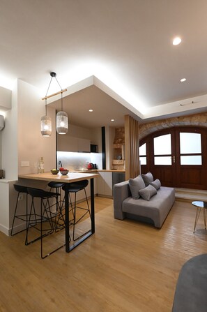 Deluxe Duplex | Living area - Hanim Boutique Hotel (Chania)