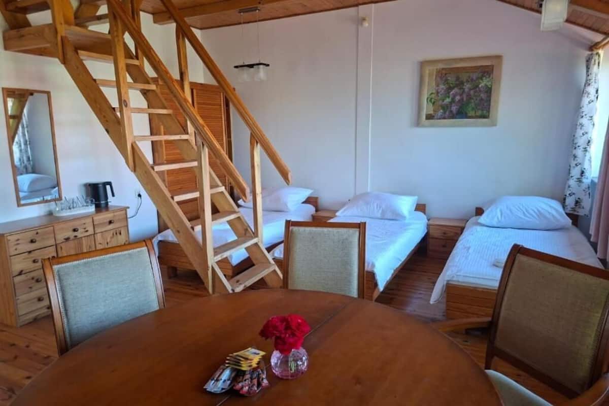 Standard Apartment, 2 Bedrooms | Soundproofing, iron/ironing board, free wired internet, bed sheets