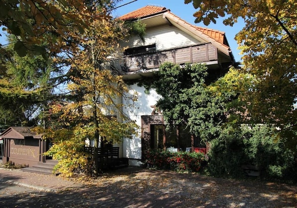 Façade de l’hébergement