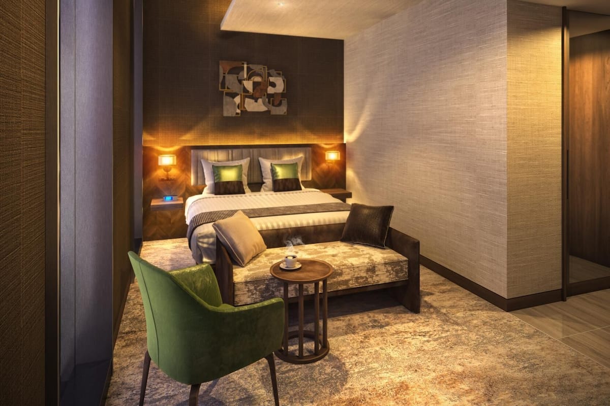 Caja de seguridad en la habitación y sistema de insonorización