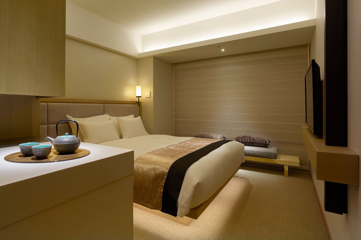 1 Schlafzimmer, Minibar (mit einigen kostenlosen Artikeln), Zimmersafe