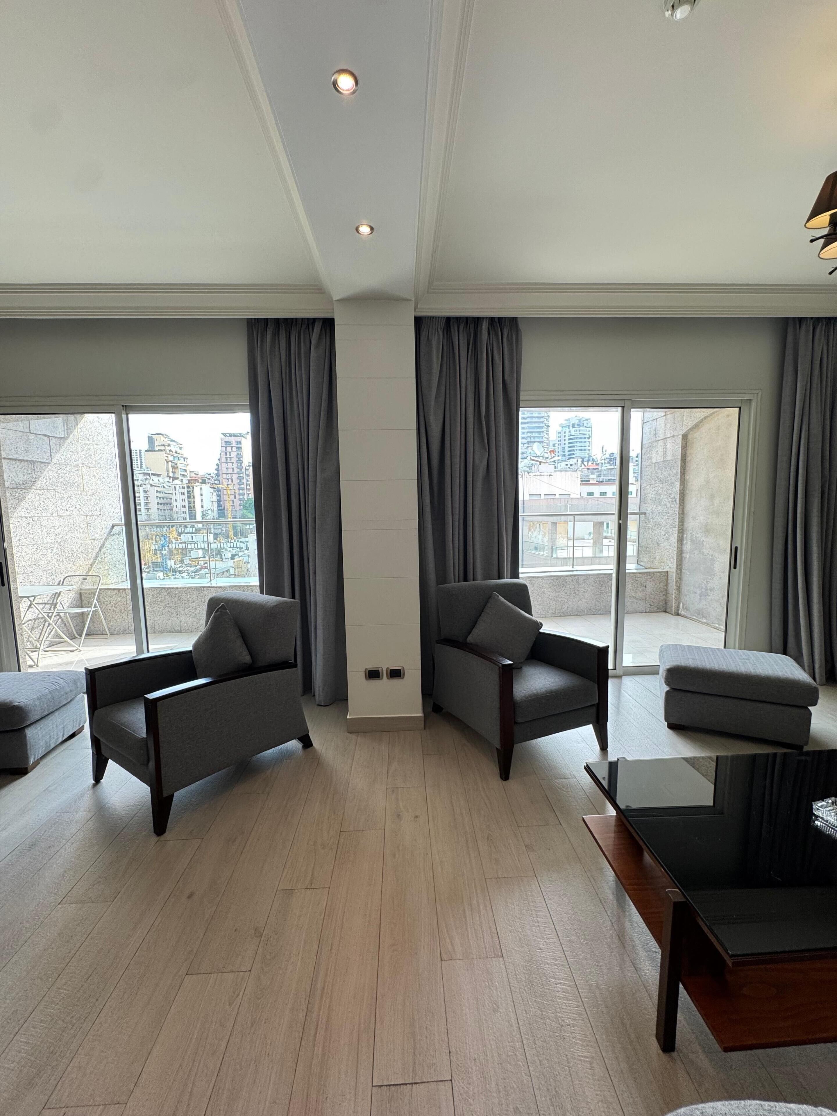 Presidential Suite, 3 Bedrooms | Living area | 32-inch flat-screen TV with satellite channels, TV, DVD player