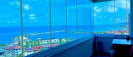 Vue depuis le balcon