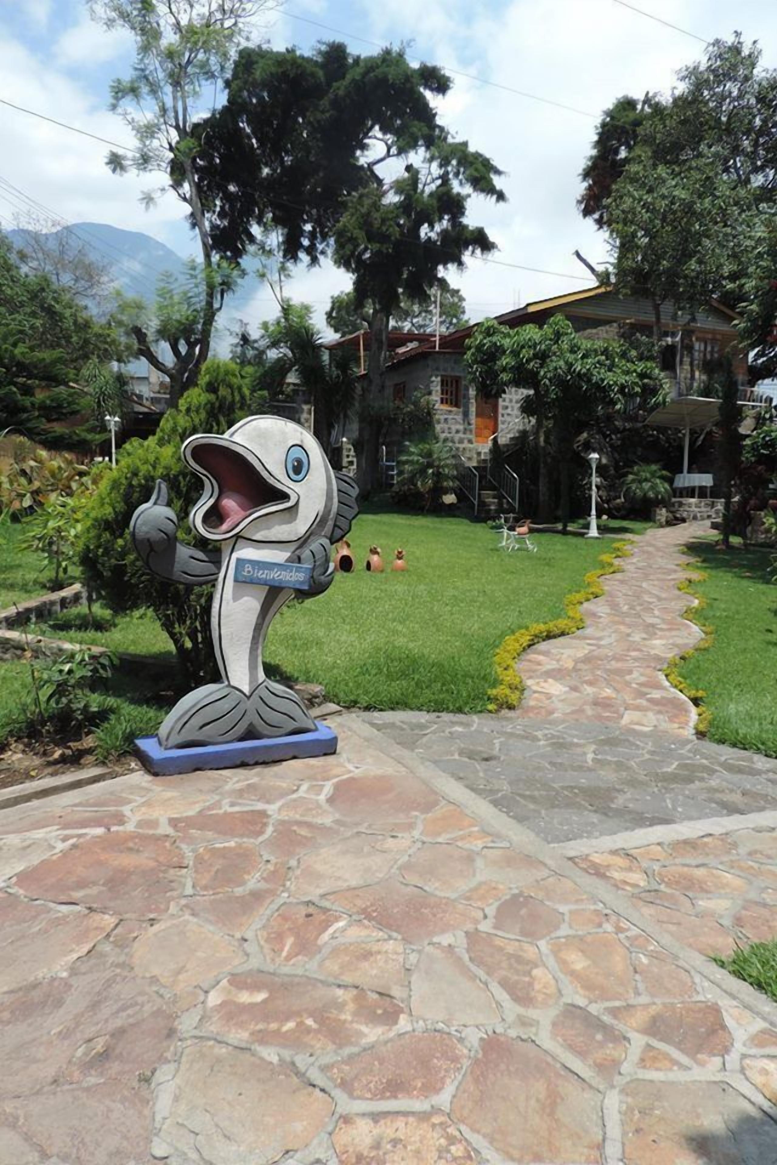 Entrada de la propiedad