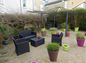 Quarto exclusivo | Terraço/pátio