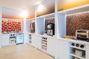 Frokostbuffé er inkludert hver dag