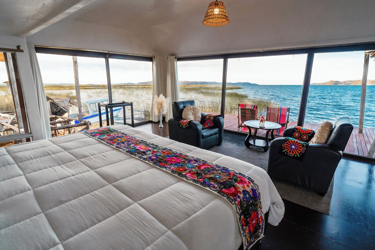 Panorama kamer, 1 slaapkamer, en-suite badkamer, uitzicht op meer | Uitzicht op het meer